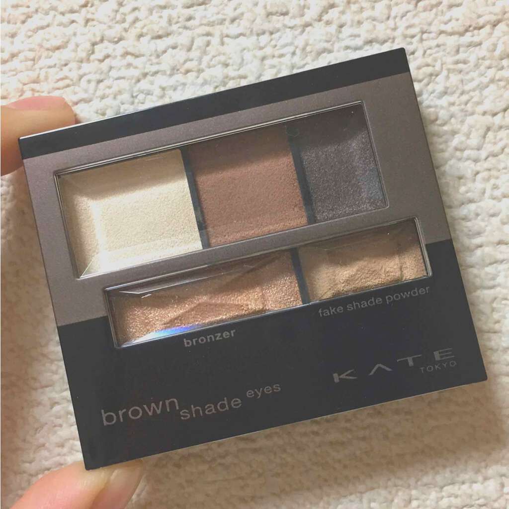 ブラウンシェードアイズN/KATE/アイシャドウパレットを使ったクチコミ(1枚目)