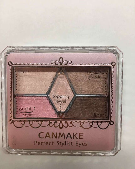 【旧品】パーフェクトスタイリストアイズ/キャンメイク/アイシャドウパレットを使ったクチコミ(1枚目)