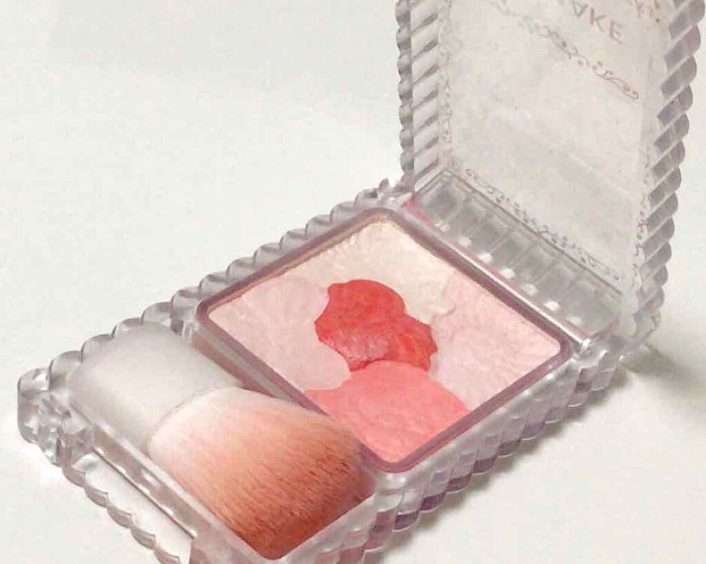 グロウフルールチークス/キャンメイク/パウダーチークを使ったクチコミ(1枚目)