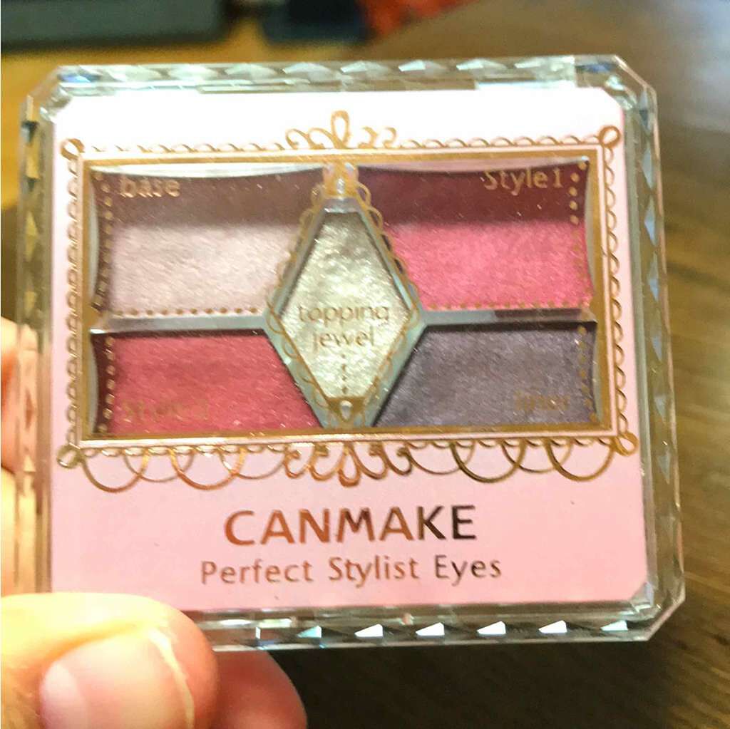 【旧品】パーフェクトスタイリストアイズ/キャンメイク/アイシャドウパレットを使ったクチコミ（1枚目）