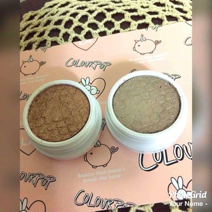 Super Shock Shadow/ColourPop/単色アイシャドウを使ったクチコミ(2枚目)