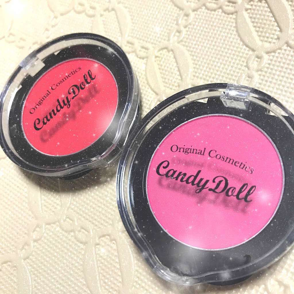 ロングキープチーク/CandyDoll/パウダーチークを使ったクチコミ(1枚目)