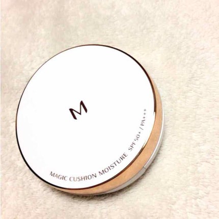M クッション ファンデーション(モイスチャー)/MISSHA/クッションファンデーションを使ったクチコミ(1枚目)