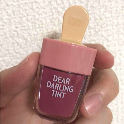 ディアダーリン ウォータージェルティント (アイスティント)/ETUDE/口紅を使ったクチコミ(1枚目)