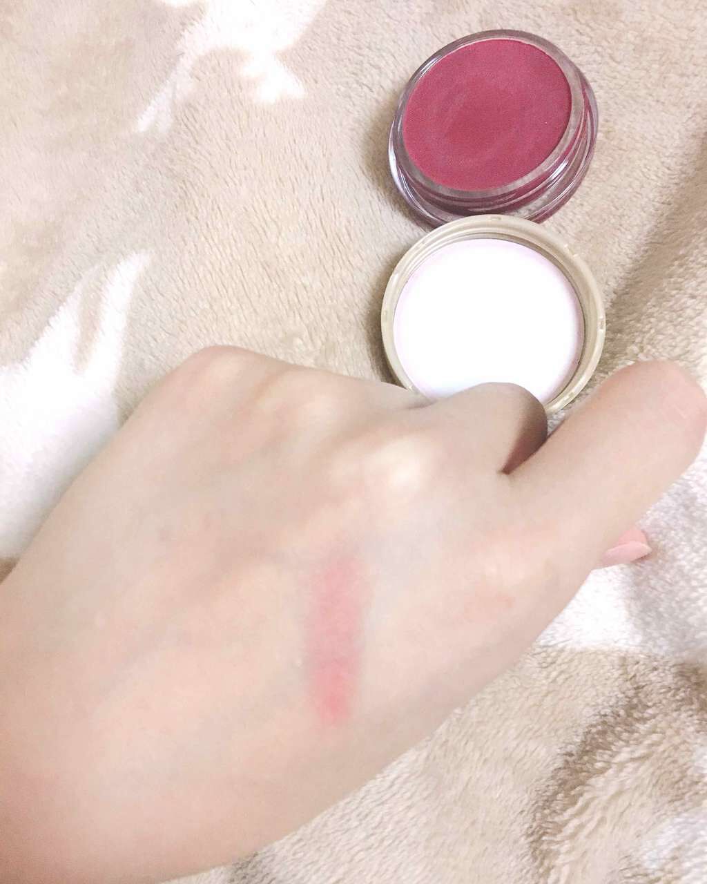 ベルベットスフレチーク/スウィーツ スウィーツ/ジェル・クリームチークを使ったクチコミ(2枚目)