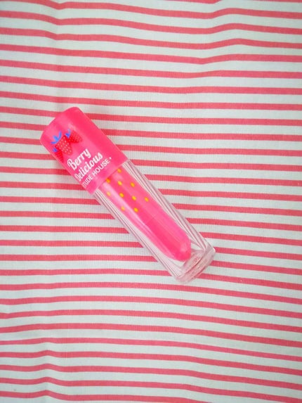 ベリーデリシャス カラーイン リキッドリップジューシー/ETUDE/口紅を使ったクチコミ(1枚目)