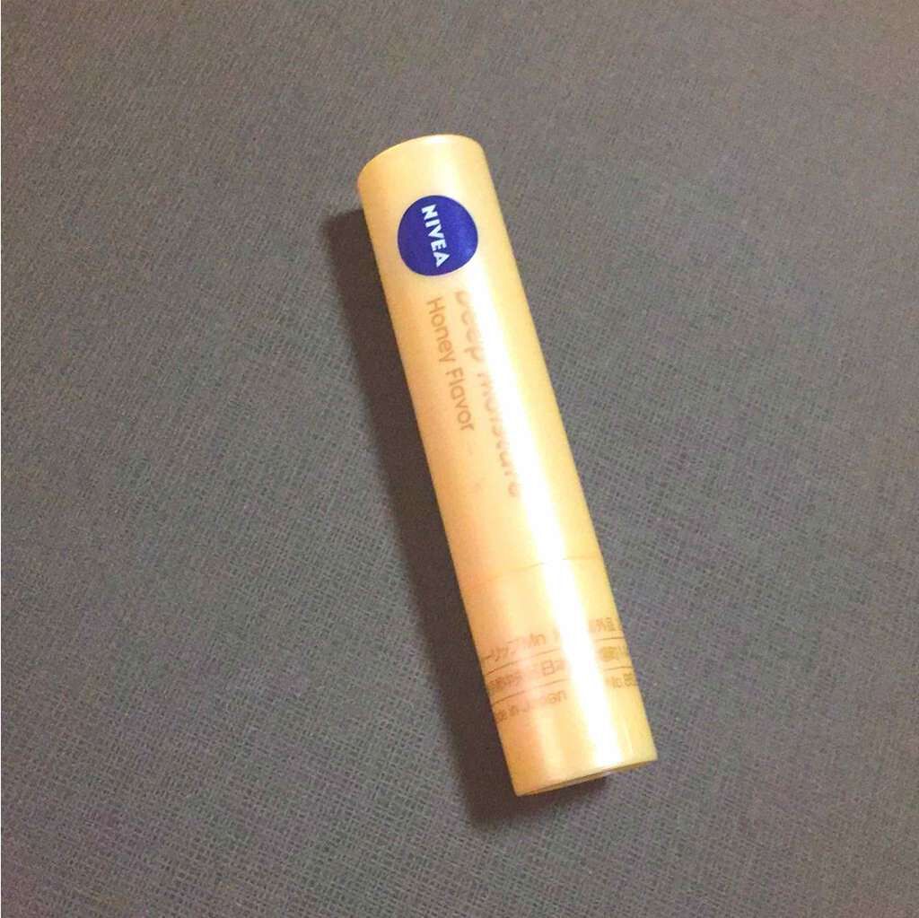 ニベア ディープモイスチャーリップ/ニベア/リップクリームを使ったクチコミ（1枚目）