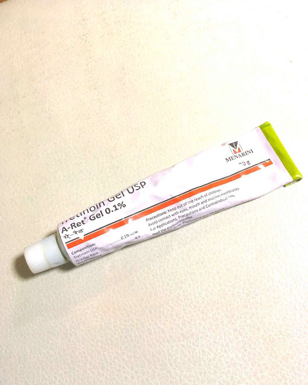 トレチノインジェル/A-Ret/美容液を使ったクチコミ(1枚目)