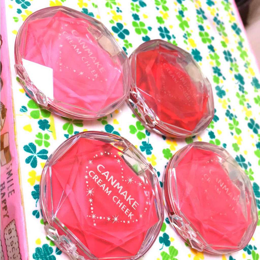 クリームチーク/キャンメイク/ジェル・クリームチークを使ったクチコミ(1枚目)