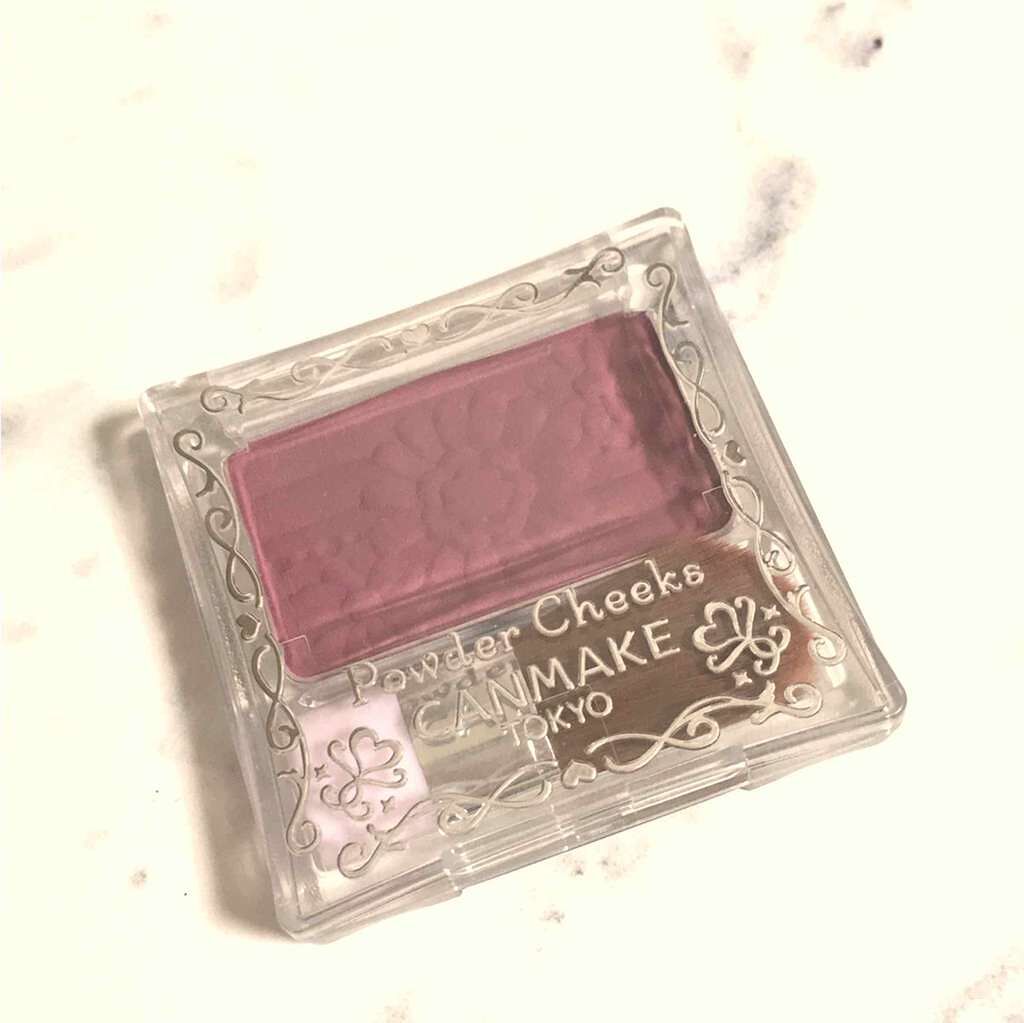 【旧品】パウダーチークス/キャンメイク/パウダーチークを使ったクチコミ(1枚目)