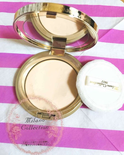 フェースアップパウダー<ミラノコレクション2018>/ミラノコレクション/プレストパウダーを使ったクチコミ(2枚目)
