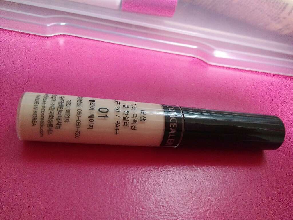 カバーパーフェクション チップコンシーラー/the SAEM/リキッドコンシーラーを使ったクチコミ(1枚目)