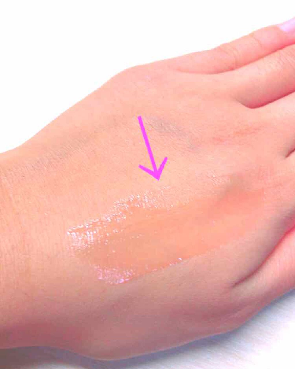 ジェルグロスリップ/CEZANNE/リップグロスを使ったクチコミ（2枚目）