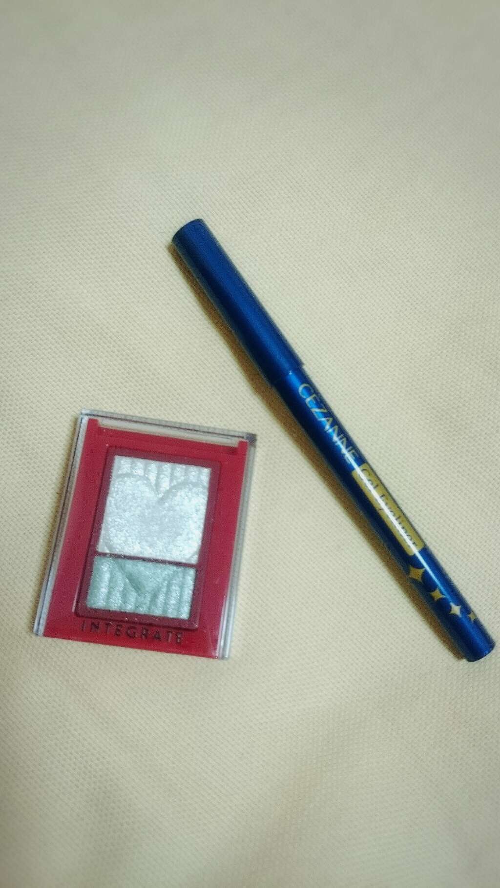 ジェルアイライナー/CEZANNE/ジェルアイライナーを使ったクチコミ(1枚目)