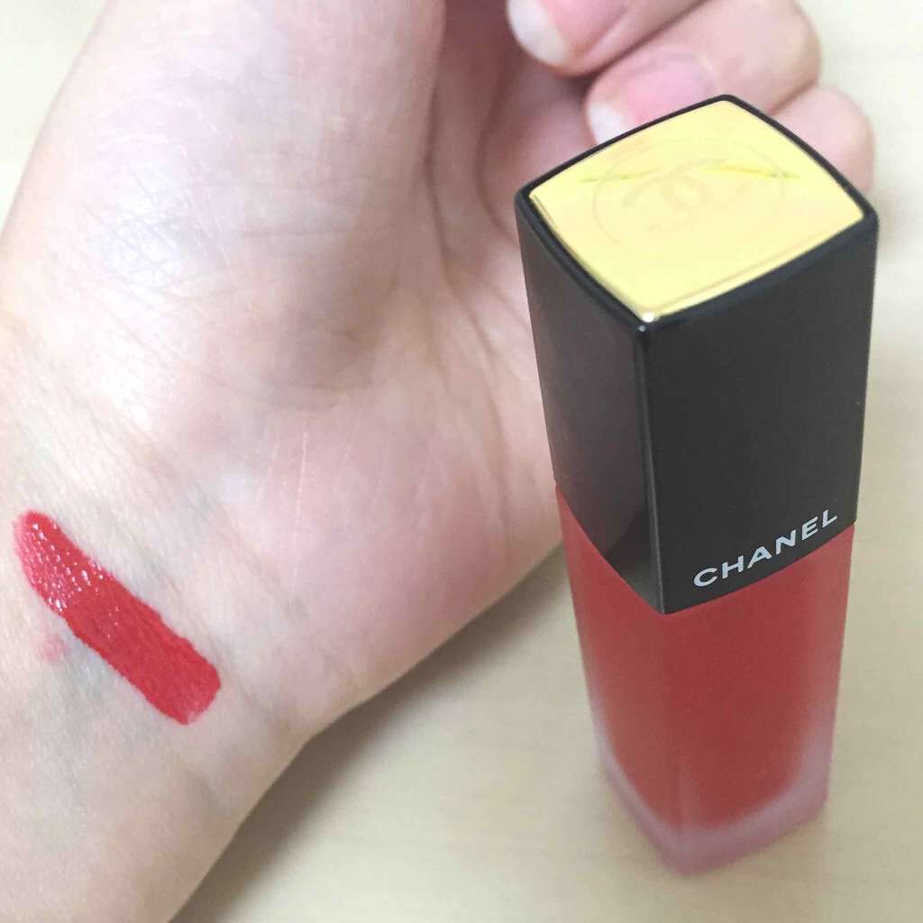 ルージュ アリュール インク/CHANEL/口紅を使ったクチコミ(3枚目)