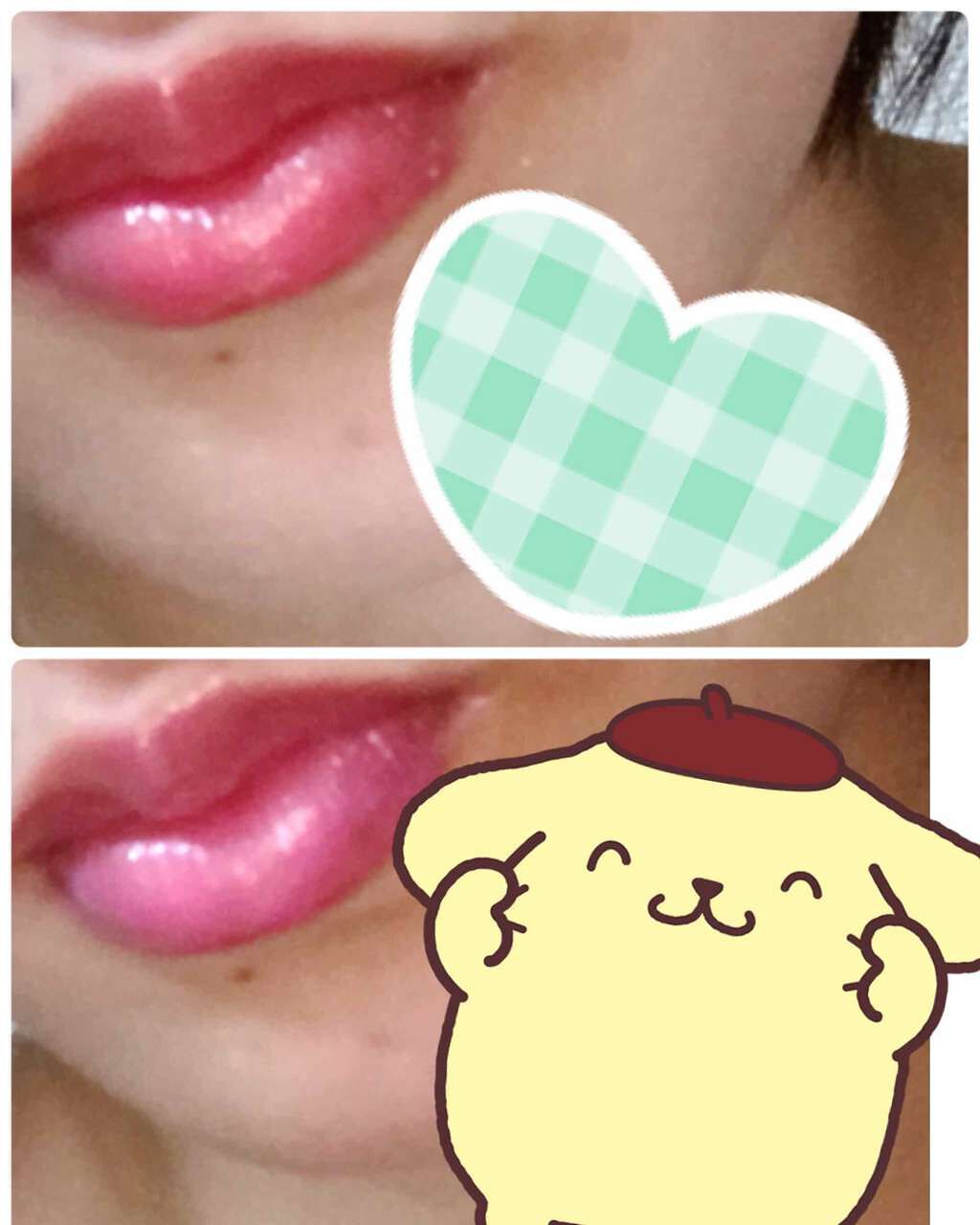 ルージュ ヴォリュプテ シャイン/YVES SAINT LAURENT BEAUTE/口紅を使ったクチコミ(4枚目)