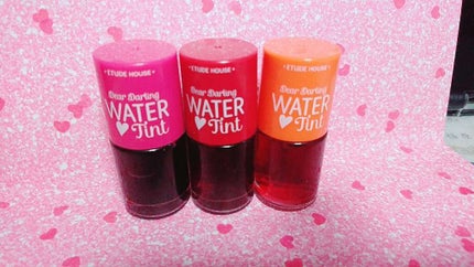 ウォーターティント/ETUDE/リップグロスを使ったクチコミ(1枚目)