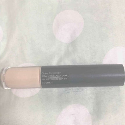 カバーパーフェクション アイディールコンシーラー デュオ/the SAEM/スティックコンシーラーを使ったクチコミ(1枚目)