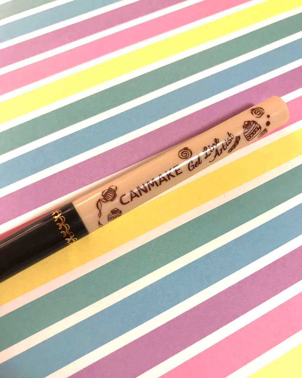 ジェルラインアーティスト/キャンメイク/ジェルアイライナーを使ったクチコミ(1枚目)