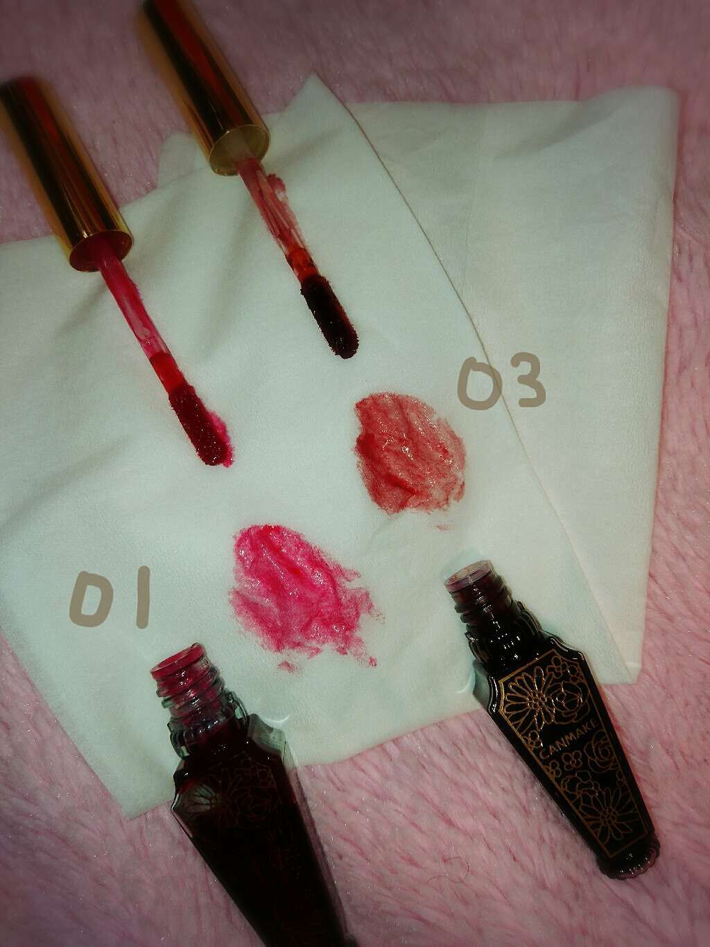 リップティントジャム/キャンメイク/リップグロスを使ったクチコミ(1枚目)