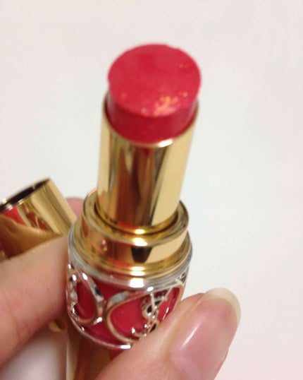 ルージュ ヴォリュプテ シャイン/YVES SAINT LAURENT BEAUTE/口紅を使ったクチコミ(1枚目)