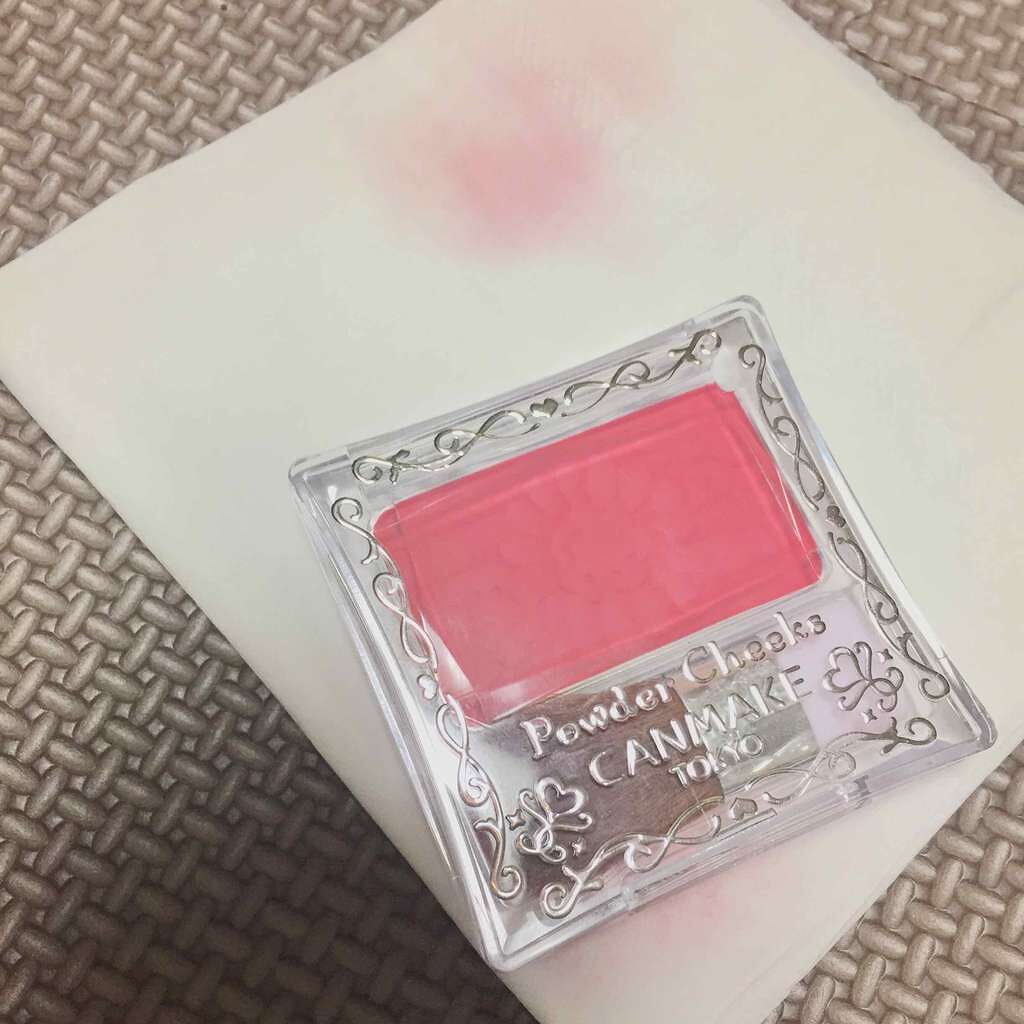 【旧品】パウダーチークス/キャンメイク/パウダーチークを使ったクチコミ(2枚目)