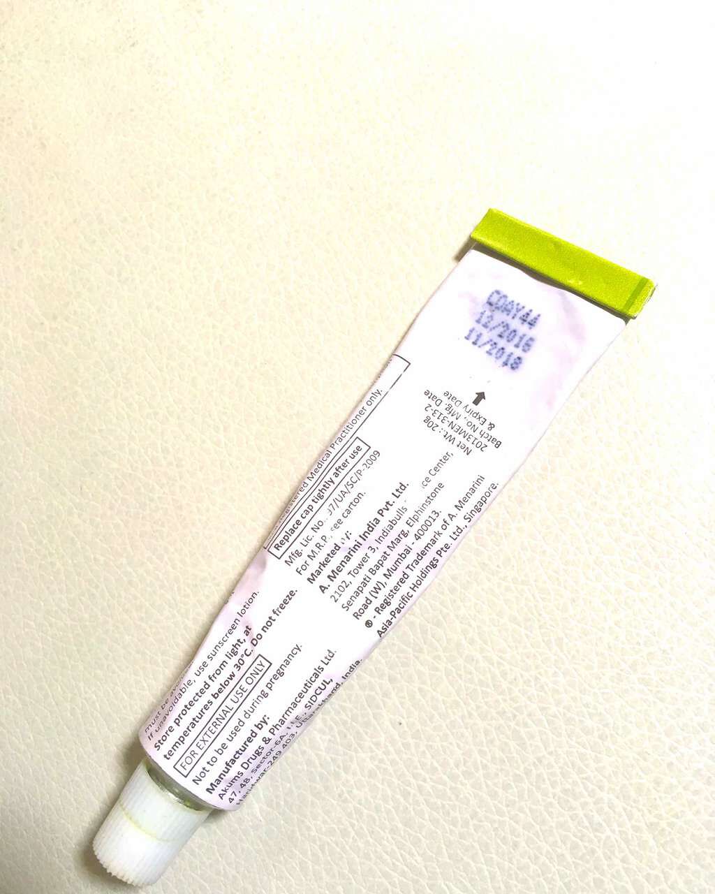 トレチノインジェル/A-Ret/美容液を使ったクチコミ(2枚目)