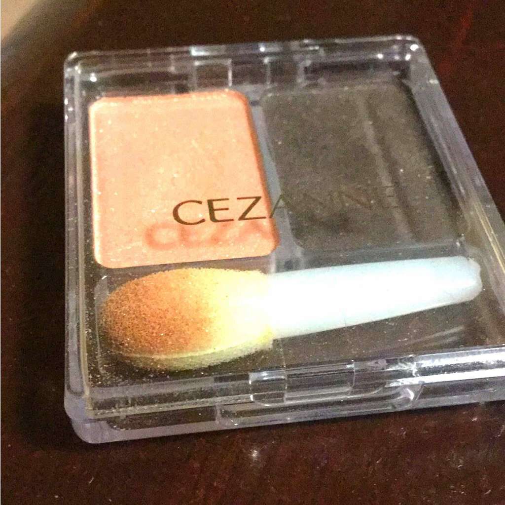 ツーカラー アイシャドウ ラメシリーズ/CEZANNE/アイシャドウパレットを使ったクチコミ（1枚目）