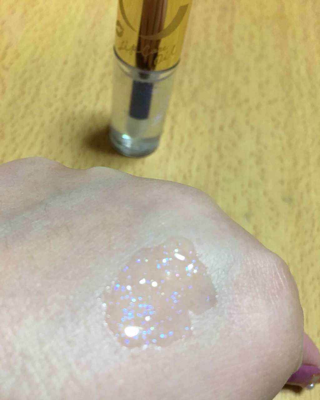 リップケアオイル/excel/リップグロスを使ったクチコミ（3枚目）