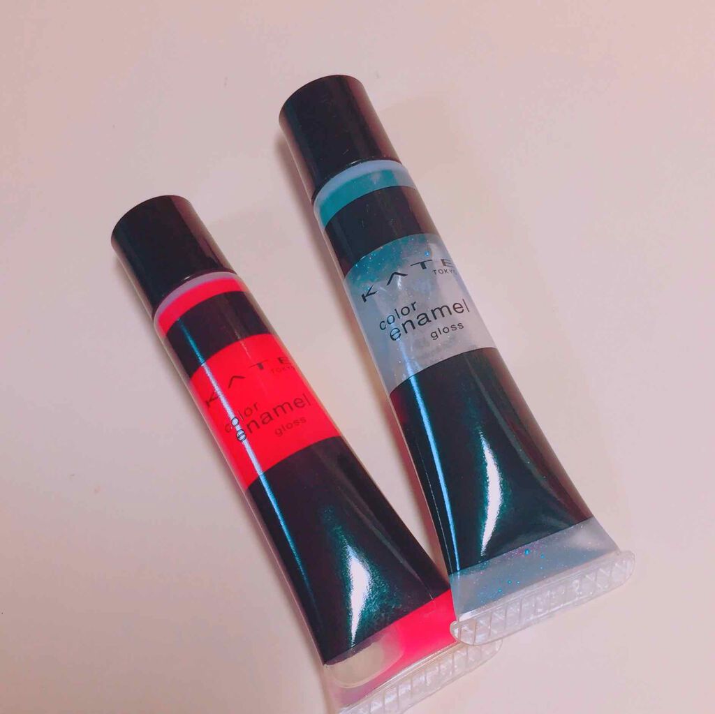 カラーエナメルグロス/KATE/リップグロスを使ったクチコミ(1枚目)