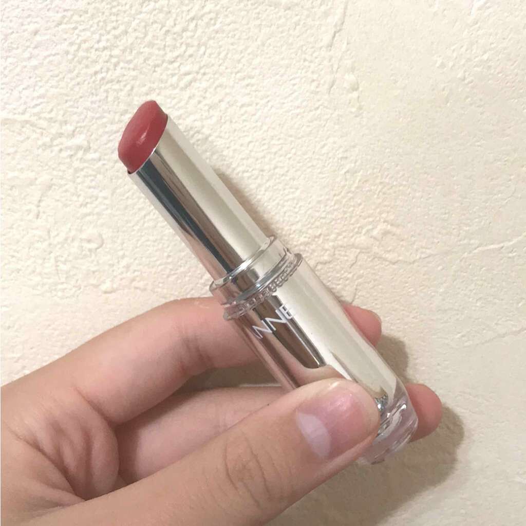 ラスティンググロスリップ/CEZANNE/口紅を使ったクチコミ（2枚目）