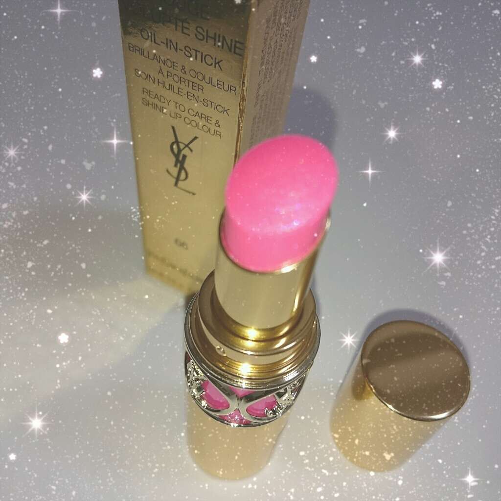 ルージュ ヴォリュプテ シャイン/YVES SAINT LAURENT BEAUTE/口紅を使ったクチコミ(1枚目)