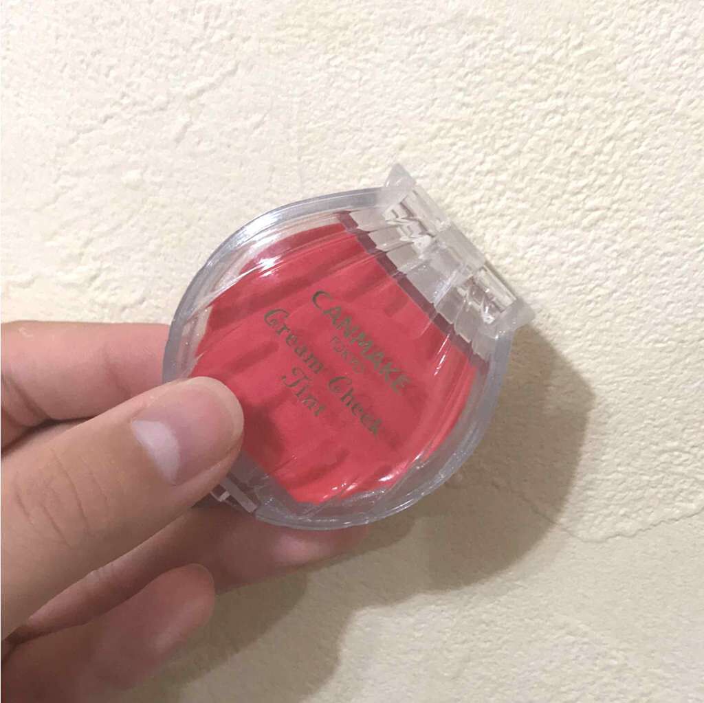 クリームチーク ティント/キャンメイク/ジェル・クリームチークを使ったクチコミ(1枚目)