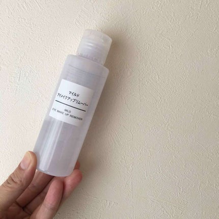 マイルドアイメイクアップリムーバー/無印良品/ポイントメイクリムーバーを使ったクチコミ(3枚目)