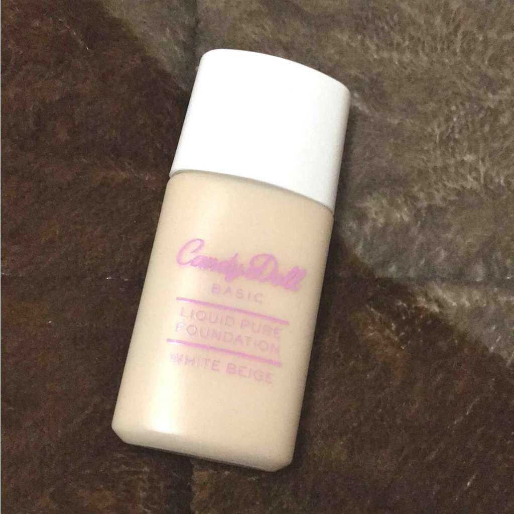 リキッドピュアファンデーション/CandyDoll/リキッドファンデーションを使ったクチコミ(1枚目)