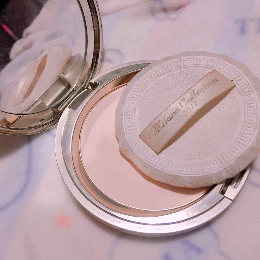 フェースアップパウダー<ミラノコレクション2017>/ミラノコレクション/プレストパウダーを使ったクチコミ(2枚目)