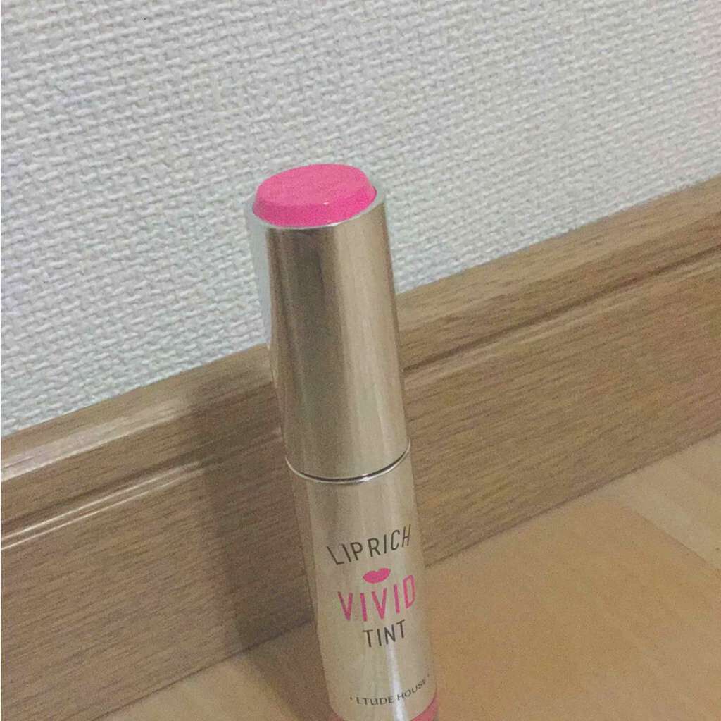 リップリッチ ビビッドティント/ETUDE/口紅を使ったクチコミ(1枚目)