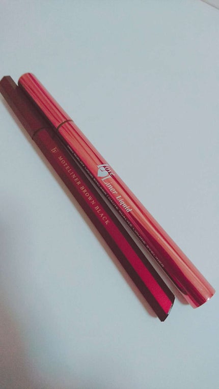 モテライナー リキッド/UZU BY FLOWFUSHI/リキッドアイライナーを使ったクチコミ(1枚目)