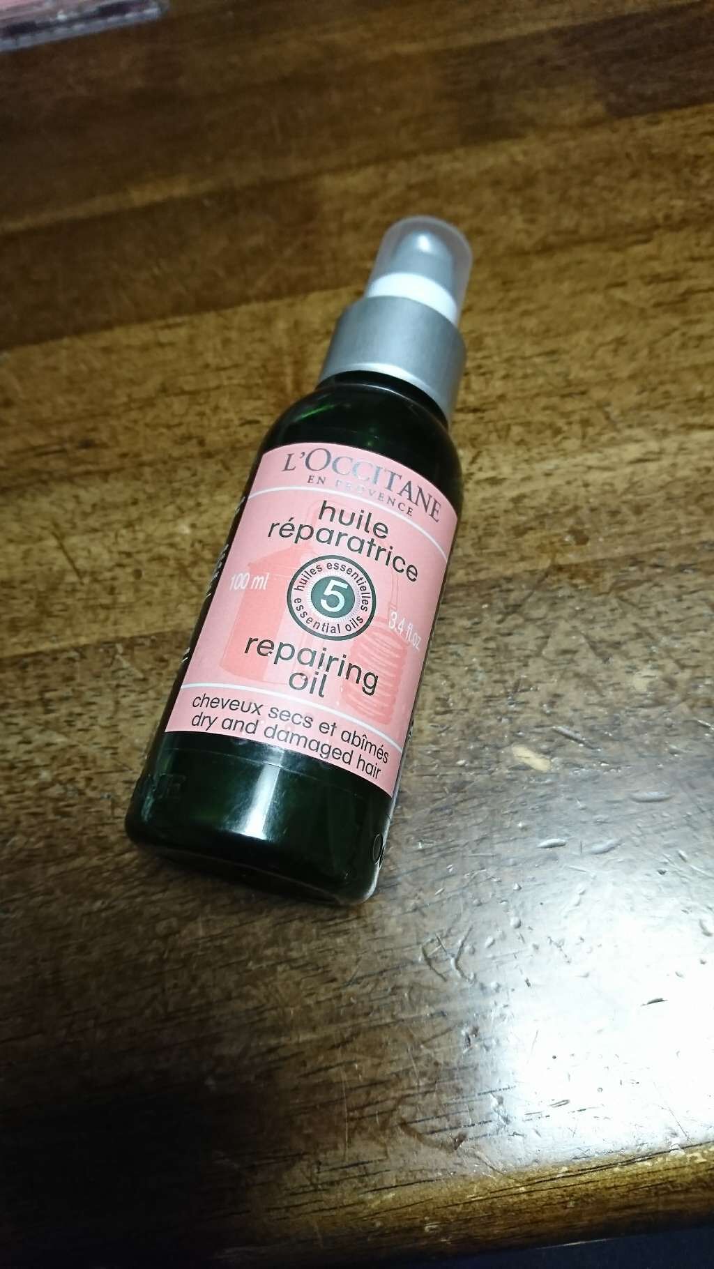 ファイブハーブス リペアリングヘアオイル/L'OCCITANE/ヘアオイルを使ったクチコミ(1枚目)