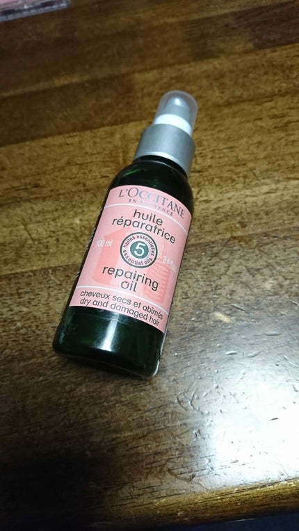 ファイブハーブス リペアリングヘアオイル/L'OCCITANE/ヘアオイルを使ったクチコミ(1枚目)