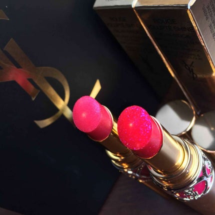 ルージュ ヴォリュプテ シャイン/YVES SAINT LAURENT BEAUTE/口紅を使ったクチコミ(1枚目)