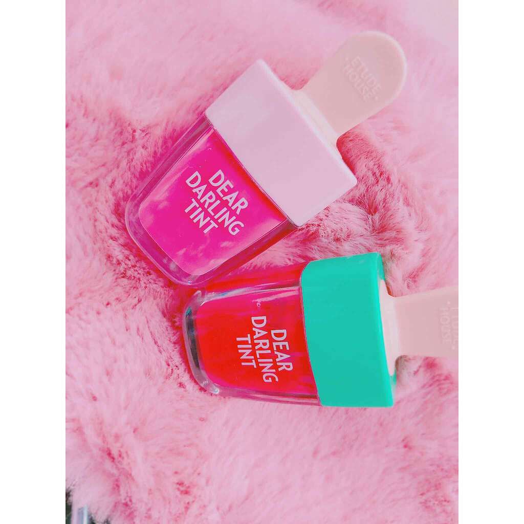 ディアダーリン ウォータージェルティント (アイスティント)/ETUDE/口紅を使ったクチコミ(1枚目)