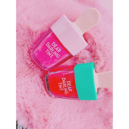 ディアダーリン ウォータージェルティント (アイスティント)/ETUDE/口紅を使ったクチコミ(1枚目)