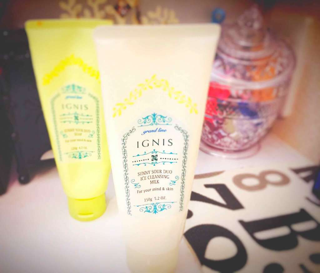 サニーサワー デュオ アイス クレンジング ミルク/IGNIS/ミルククレンジングを使ったクチコミ(1枚目)