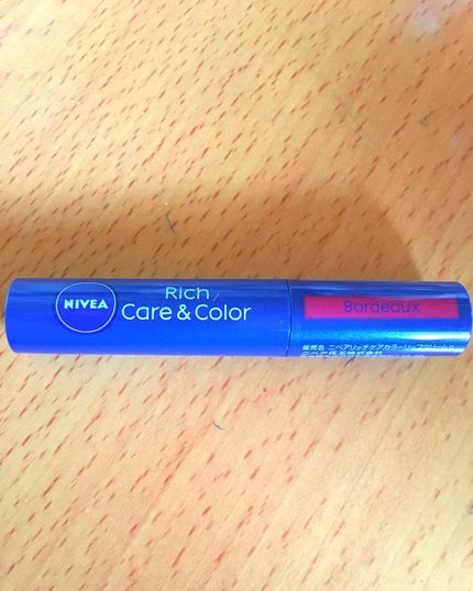 ニベア リッチケア&カラーリップ/ニベア/リップクリームを使ったクチコミ(1枚目)
