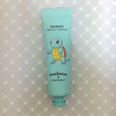 TONYMOLY ポケモンハンドクリームのクチコミ「【トニーモリー ポケモン ゼニガメ ハンドクリーム】

韓国コスメ トニーモリー とポケモンコ.....」（1枚目）