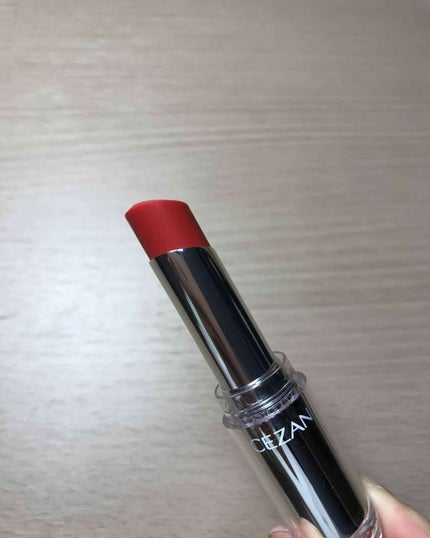 ラスティンググロスリップ/CEZANNE/口紅を使ったクチコミ(3枚目)