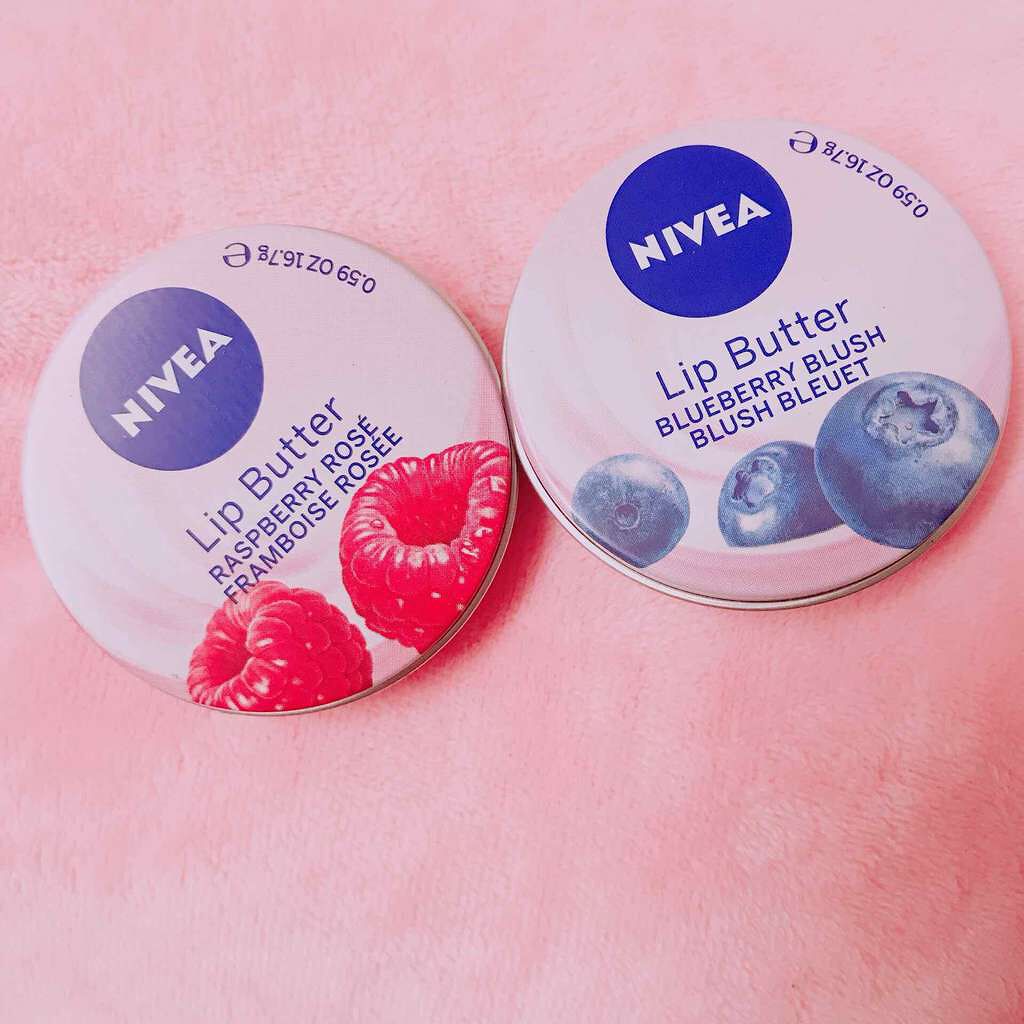 りーか on LIPS 「ニベアのリップバターです🌈これはイギリスで買ったので日本ではま..」(1枚目)
