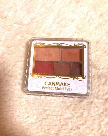 パーフェクトマルチアイズ/キャンメイク/アイシャドウパレットを使ったクチコミ(1枚目)