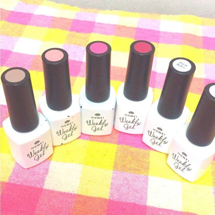 ウィークリージェル/HOMEI/ジェルネイルを使ったクチコミ(1枚目)